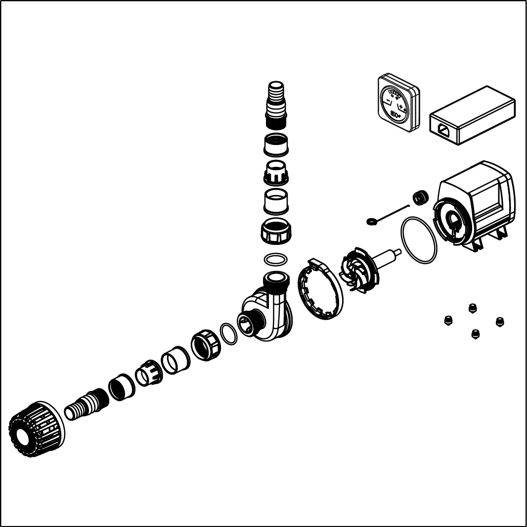 Syncra SDC 9.0 exploded view